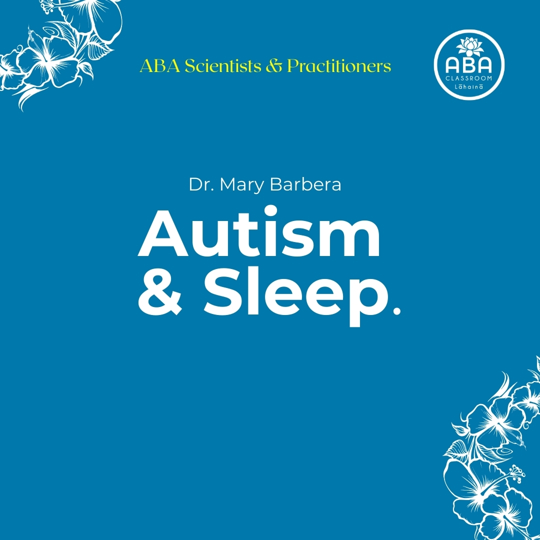 Autism and sleep